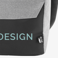 Picknick-Kühltasche mit Reißverschluss, Tragegriff und Fach