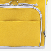 Picknick-Kühltasche mit zwei Reißverschlussfächern, ohne Werbeanbringung