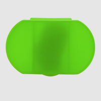 Pillendose 3 Faecher geschlossen, Gruen