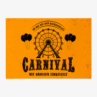 Plakat, farbig bedruckt, Motiv