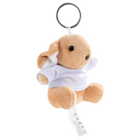 Anhänger brauner Hase seitliche Ansicht