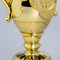 Pokal KANTHAROS gold, Detailaufnahme vom Pokal