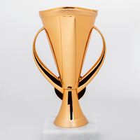 Pokal SATTEL bronze, Lasergravur, stehend