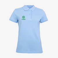 Poloshirt Damen, B&C, Organic - mit ZWEI Druckpositionen