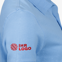 Poloshirt Damen, B&C, Organic - mit ZWEI Stickpositionen