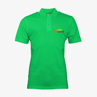 Poloshirt, farbig bedruckt, Brust links