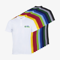 Poloshirt Herren, B&C, Organic - mit EINER Stickposition