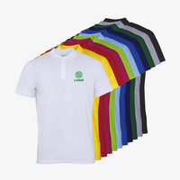 Poloshirt Herren, B&C, Organic - mit VIER Druckpositionen