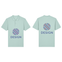 Poloshirt Herren, Stanley Stella, Organic - mit ZWEI Druckpositionen