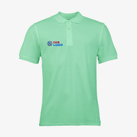 Poloshirt, farbig bedruckt, Vorderseite