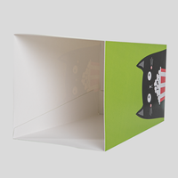 Popcorn Schachtel mit Steckboden (12,5 x 12,5 x 18,5 cm), Innenansicht