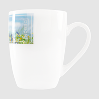 Tasse bedruckt seitlich