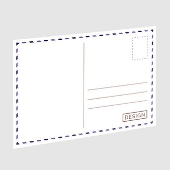 Postkarte, 17,5 x 12,0 cm, R&uuml;ckseite