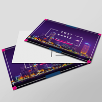 Postkarten, farbig bedruckt, aufgestellt