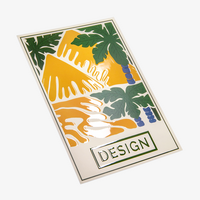 Postkarte, DIN A8 quer (7,4 x 5,2 cm), partieller UV-Lack