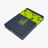 Präsentbox mit Lebkuchenhaus-Bastelset, Inhalt und Box Ihr Design