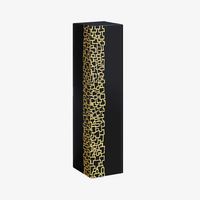 Praesentkarton, schwarz mit gold