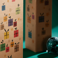 Praesentkarton, farbig bedruckt, Motiv, details