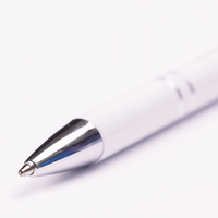 PREMIUM: Metall-Kugelschreiber glänzend mit beidseitiger Lasergravur