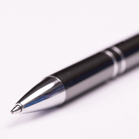 PREMIUM: Metall-Kugelschreiber glänzend mit einseitiger Lasergravur