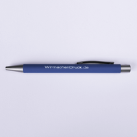 PREMIUM: Metall-Kugelschreiber GRAY mit beidseitiger Lasergravur