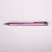 PREMIUM: Metall-Kugelschreiber matt mit beidseitiger Lasergravur