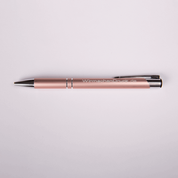 PREMIUM: Metall-Kugelschreiber matt mit einseitiger Lasergravur