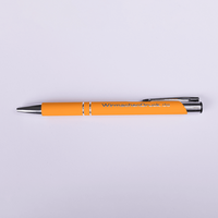  PREMIUM: Metall-Kugelschreiber Soft-Touch mit einseitiger Lasergravur