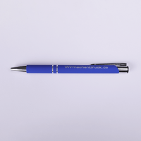  PREMIUM: Metall-Kugelschreiber Soft-Touch mit einseitiger Lasergravur