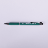  PREMIUM: Metall-Kugelschreiber Soft-Touch mit einseitiger Lasergravur