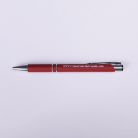  PREMIUM: Metall-Kugelschreiber Soft-Touch mit einseitiger Lasergravur