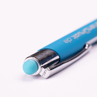 PREMIUM: Metall-Kugelschreiber Soft-Touchpen mit beidseitiger Lasergravur