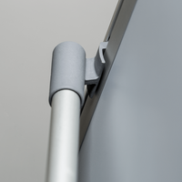 Bannerdisplay Halterung, aufgestellt, Rückseite