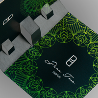 Verpackung, farbig  bedruckt, Muster