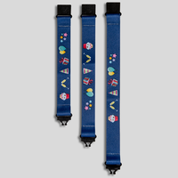 Armband, farbig bedruckt, motiv