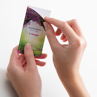 Aufkleber, farbig bedruckt, Landschaft Motiv