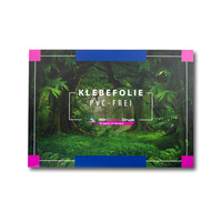 Klebefolie, farbig bedruckt, rechteckig, Jungle Motiv 