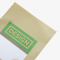 Recycelbarer Folien-Standbodenbeutel 24 x 31 x 10 cm mit neutralem Boden (Abb. durchsichtige Folie mit Druckverschluss)