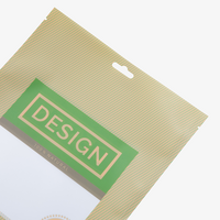 Recycelbarer Folien-Standbodenbeutel 26 x 31 x 10 cm mit neutralem Boden (Abb. durchsichtige Folie mit Euroloch)