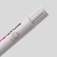 Kugelschreiber, farbig bedruckt, hell grau