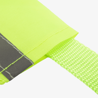 Reflektierendes Hundehalstuch, ohne Werbeanbringung