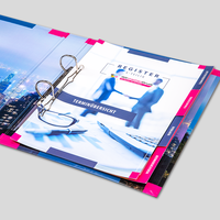 Registerblätter, farbig bedruckt, motiv