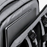 Reiserucksack aus wasserfestem RPET mit Diebstahlschutztasche, Laptopfach