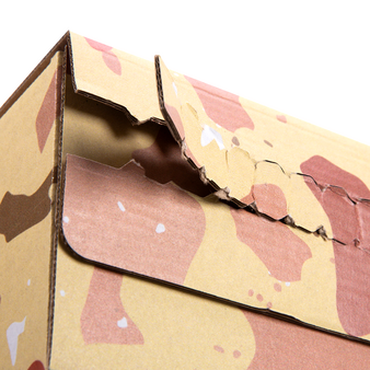 Karton, farbig bedruckt, Muster, details