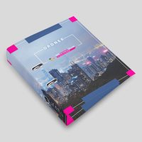 Ringbuch, farbig bedruckt, Motiv