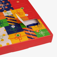 RITTER-SPORT-Adventskalender, 4/0-farbig bedruckt