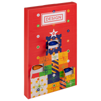 RITTER-SPORT-Adventskalender, 4/0-farbig bedruckt