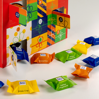 RITTER-SPORT-Adventskalender, 4/0-farbig bedruckt