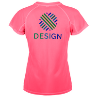 Roly - Damen-Funktionsshirt, Druck hinten