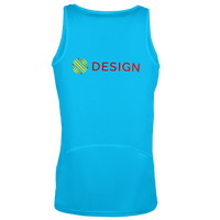 Roly - Herren-Sport-Tanktop, Druck hinten